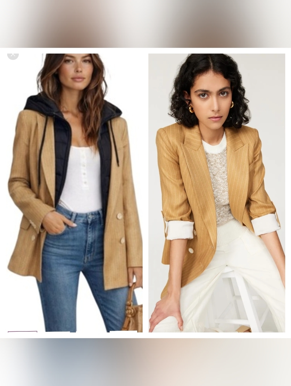 Veronica Beard Parineti Brown Linen Dickey Jacket Blazer Size 2